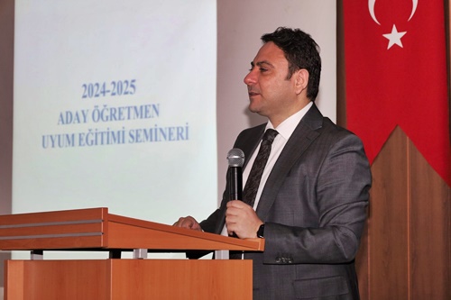 Kaymakam Şahin İlçemize Atanan Aday Öğretmenler İçin Düzenlenen Seminer Programına Katıldı