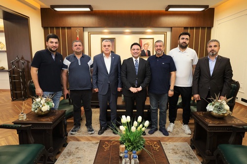 Kaymakamımız, nazik ziyaretleri için Sayın BEYAZGÜL ve beraberindekilere teşekkürlerini  iletti.