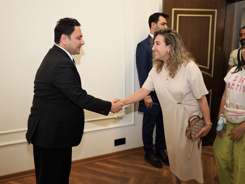Şanlıurfa Kamp Dağcılık ve Doğa Sporları Spor Kulübü Başkanı ve Beraberindeki heyet  Kaymakamımız ziyaret etti.