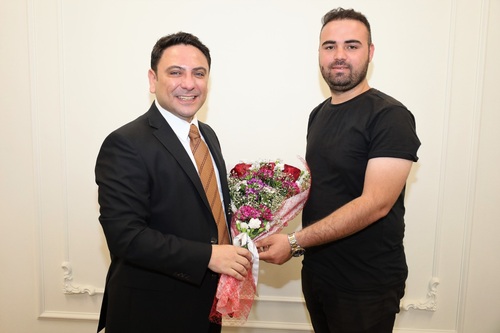 Kaymakamımız, nazik ziyaretlerinden dolayı kendilerine teşekkürlerini ileti.